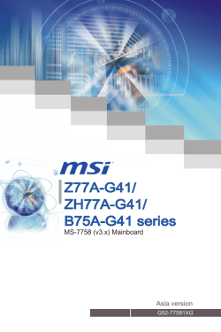 B75A-G41 ser es