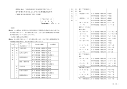 読替え後の「大阪外国語大学外国語学部において 授与資格を得させる