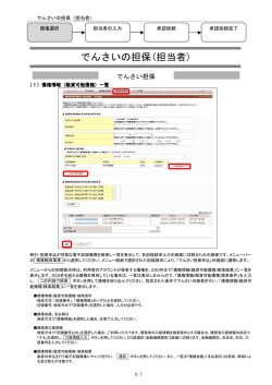でんさいの担保(担当者)