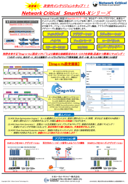Network Critical SmartNA-X カタログ
