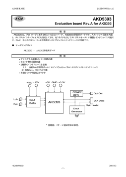 AKD5393 Japanese Manual