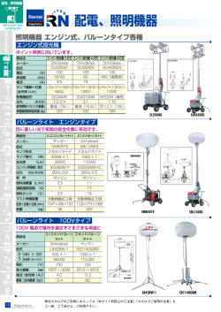 配電、照明機器