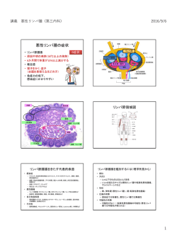 悪性リンパ腫の症状