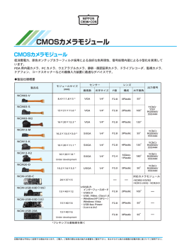 CMOSカメラモジュール