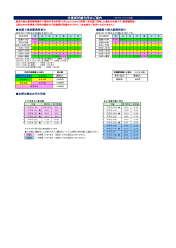 往復新幹線利用のご案内