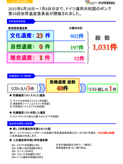 1 - 世界遺産検定