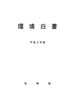 環 境 白 書