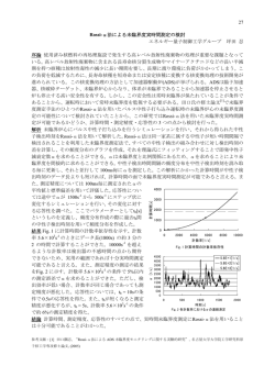 Rossi-&alpha;法による未臨界度実時間測定の検討