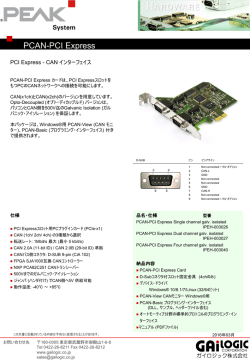 PCAN-PCI Express