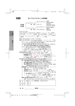 ゴーファイトウィンの2009
