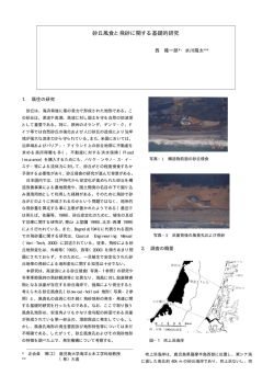 3.2 砂丘飛砂 - 鹿児島大学水産学部海岸環境工学研究室（西研究室