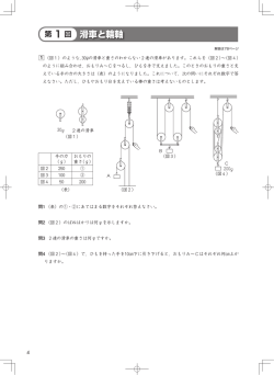滑車と輪軸