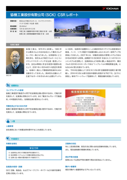 協機工業股份有限公司（SCK）