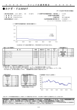 カナダ・ドルMMF - エイチ・エス証券