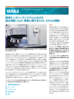 （GxP）準拠に関する FDA