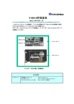 USB2.0評価基板