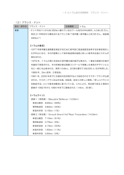 －Ⅱ-2.トラム走行空間事例 フランス・ナント－ （2）フランス・ナント