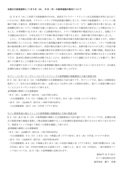 （水）、10 日（木）の基準価額の動向について