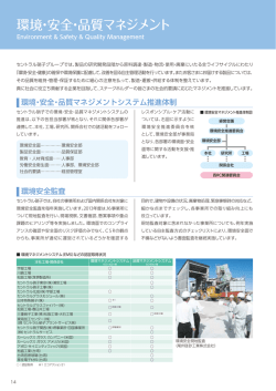 環境・安全・品質マネジメント