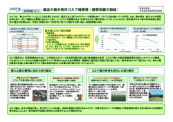最近の栃木県内ゴルフ場事情
