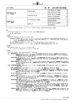 ジーヴル 牝 芦 2014年 3月 6日生
