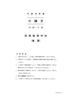 問題 (PDF 374KB)