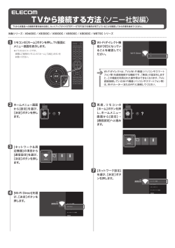 ソニー社製編 - 製品情報