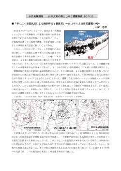 春の二つ玉低気圧による擬似晴天と暴風雪