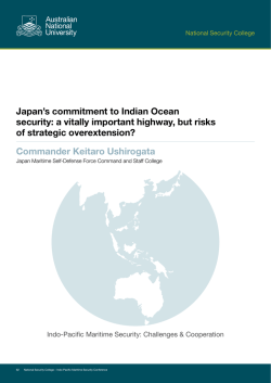 a vitally important highway, but risks of strategic overextension?