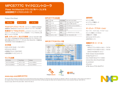 MPC5777C マイクロコントローラ