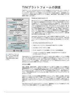 TINIプラットフォームの調査
