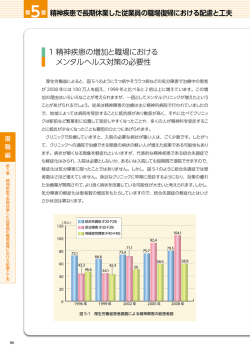 精神疾患で長期休業した従業員の職場復帰における配慮と工夫