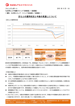 足もとの運用状況と今後の見通しについて