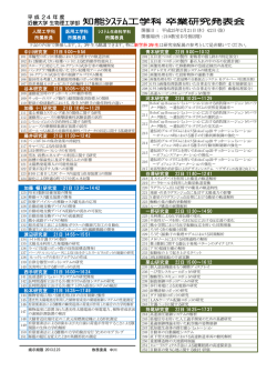 平成24年度 近畿大学生物理工学部