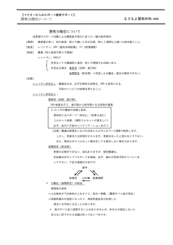 腰椎分離症について - もりもと整形外科・内科