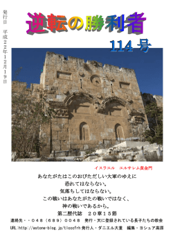 逆転の勝利者 114号