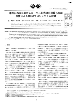 (CDQ)設置によるCDMプロジェクトの設計