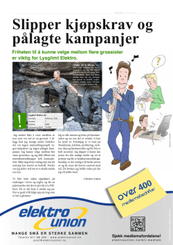 Slipper kj  skrav og p虱agte kampanjer pp j p