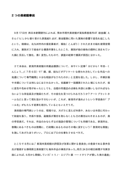 2つの美術館事故 - 新潟市美術館を考える会