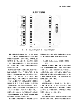 脆弱X症候群