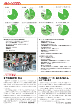 男 29％ 女 71％ 記入無し6％ その他18% 猫 12% 犬65％ 記入無し 17