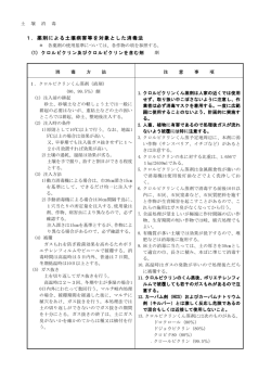 1．薬剤による土壌病害等を対象とした消毒法