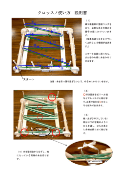 クロッスノ 織り方