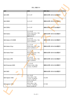Dell 320N 8.9 インチ 価格のお問い合わせはお電話で Dell 32