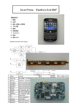 Smart Phone BlackBerry Bold 9000