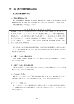 第11節 適正処理困難物の対応