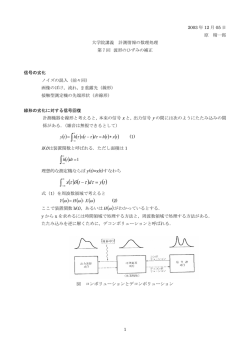 2003-12-5 第7回 波形ひずみの除去