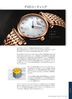 PVDコーティング - Longines