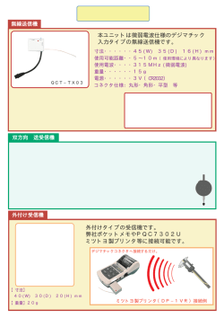 無線ユニット - 株式会社ニオ
