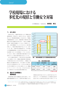 学校現場における 多忙化の現状と労働安全対策
